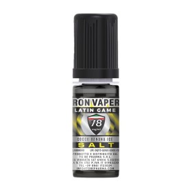 Iron Vaper - LATIN GAME 18mg/ml - Liquido pronto ai sali di nicotina 10ml