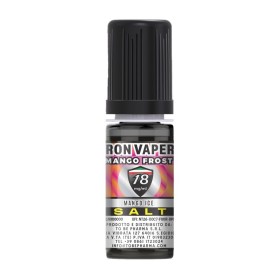 Iron Vaper - MANGO FROST 18mg/ml - Liquido pronto ai sali di nicotina 10ml