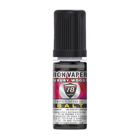 Iron Vaper - LUXURY WOODS 18mg/ml - Liquido pronto ai sali di nicotina 10ml