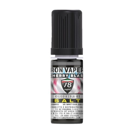 Iron Vaper - CHERRY BLAST 18mg/ml - Liquido pronto ai sali di nicotina 10ml