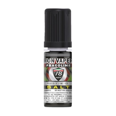 Iron Vaper - FRAGOLIME 18mg/ml - Liquido pronto ai sali di nicotina 10ml