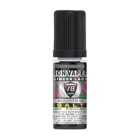 Iron Vaper - GINGER LADY 18mg/ml - Liquido pronto ai sali di nicotina 10ml