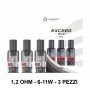 Joyetech - EXCEED PCC POD DI RICAMBIO  1,2 ohm - 3 PEZZI