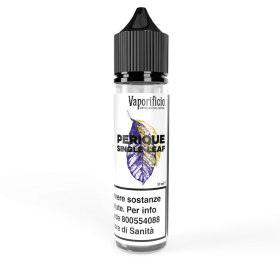 SHOT - Vaporificio - Single Leaf - PERIQUE - aroma 20+40 in flacone da 60ml