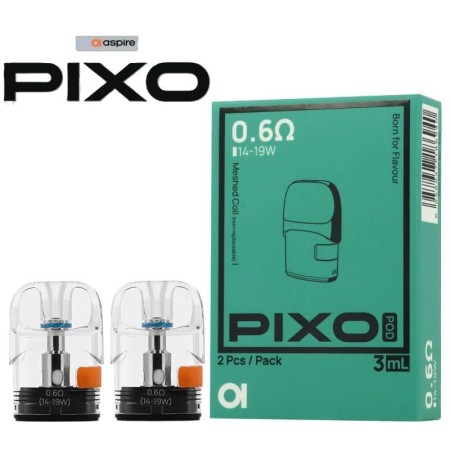 Aspire - PIXO COIL 0,6 ohm - Pack 2 PEZZI