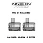Innokin - Coolfire P60 POD DI RICAMBIO da 0,4 ohm - 2 PEZZI