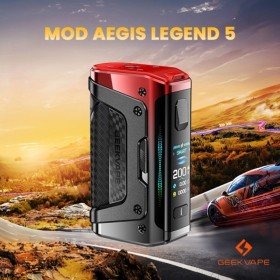 GeekVape - AEGIS LEGEND 5 BOX MOD DUAL 18650 - 200W