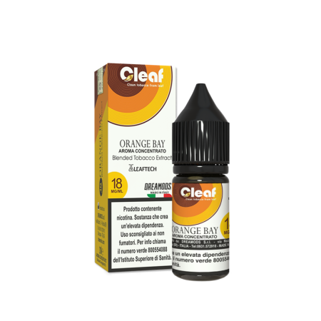 Dreamods - Cleaf - ORANGE BAY - aroma 10ml con nicotina 18mg