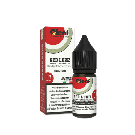 Dreamods - Cleaf - RED LUKE - aroma 10ml con nicotina 18mg