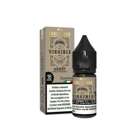 Dreamods - Foglia Oro - VIRGINIA - aroma 10ml con nicotina 18mg