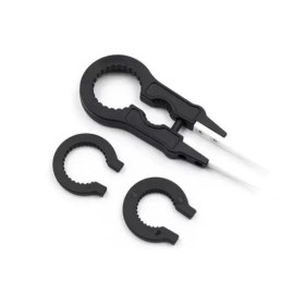 PINZETTA VAPER TWEEZERS IN CERAMICA + ADATTATORI - BLACK