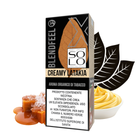 SHOT - BlendFeel - SOLO X60 - CREAMY LATAKIA - aroma 10+50 con nicotina 18mg