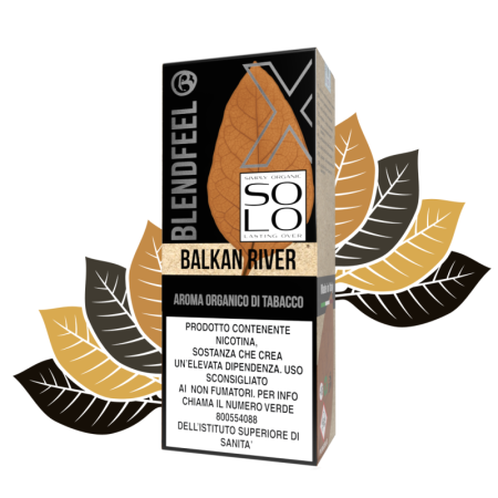 SHOT - BlendFeel - SOLO X60 - BALKAN RIVER - aroma 10+50 con nicotina 18mg