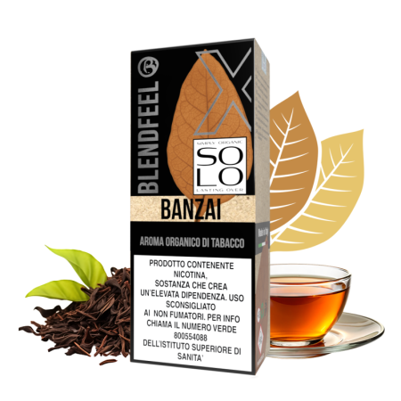 SHOT - BlendFeel - SOLO X60 - BANZAI - aroma 10+50 con nicotina 18mg