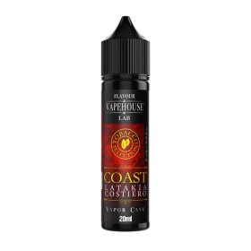 SHOT - Vapehouse by Vapor Cave - Tobacco Selection - COAST - aroma 20+40 in flacone da 60ml SHOT - Vapehouse by Vapor Cave - Tobacco Selection - COAST - aroma 20+40 in flacone da 60ml