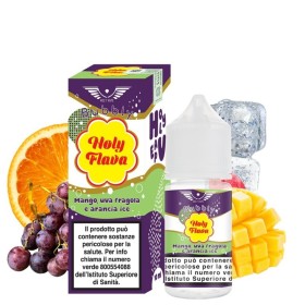 MINI SHOT - Holy Vape - Holy Flava - MANGO UVA FRAGOLA ARANCIA ICE - aroma 10+20 in flacone da 30ml MINI SHOT - Holy Vape - Holy Flava - MANGO UVA FRAGOLA ARANCIA ICE - aroma 10+20 in flacone da 30ml