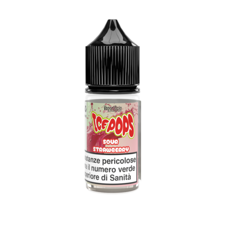 MINI SHOT - Vaporificio - Ice Pops - SOUR STRAWBERRY - aroma 10+10 in flacone da 30ml