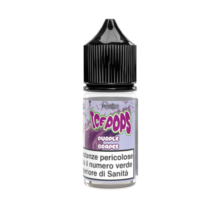 MINI SHOT - Vaporificio - Ice Pops - PURPLE GRAPES - aroma 10+10 in flacone da 30ml