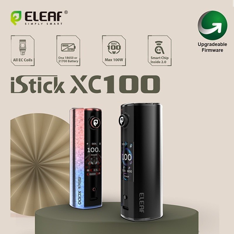 Eleaf - iSTICK XC100 BOX MOD 18650/21700 - 100W Eleaf - iSTICK XC100 BOX MOD 18650/21700 - 100W