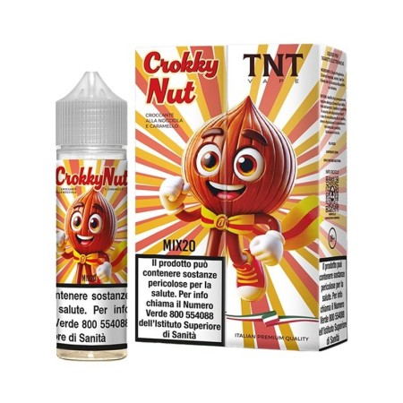 SHOT - TNT Vape - CROKKY NUT - aroma 20+40 in flacone da 60ml