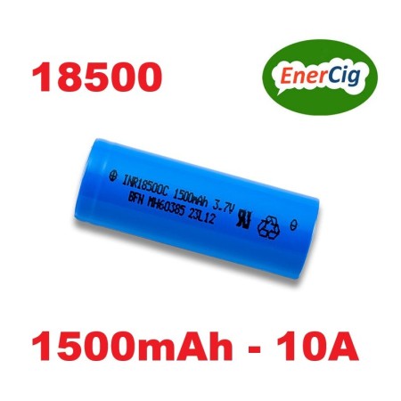 18500 - ENERCIG EC-18500S 1500mAh 10A