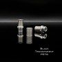 The Vaping Gentlemen Club - DRIP TIP 21 COMPLETO - Black Transparent PETG