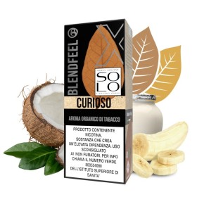 SHOT - BlendFeel - SOLO X60 - CURIOSO - aroma 10+50 con nicotina 18mg