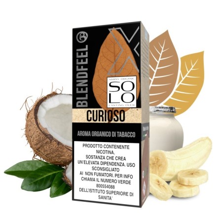 SHOT - BlendFeel - SOLO X60 - CURIOSO - aroma 10+50 con nicotina 18mg