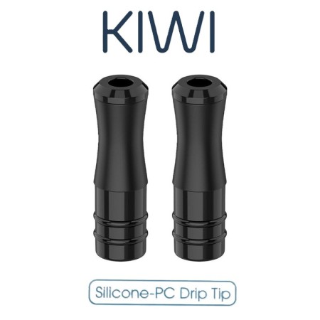 Kiwi Vapor - DRIP TIP IN SILICONE-PC - 2 PEZZI