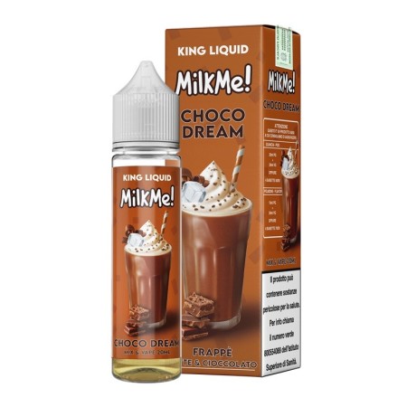 SHOT - King Liquid - Milk Me - CHOCO DREAM - aroma 20+40 in flacone da 60ml