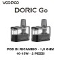 Voopoo - DORIC GO POD DI RICAMBIO 1,0 ohm 5ml - 2 PEZZI