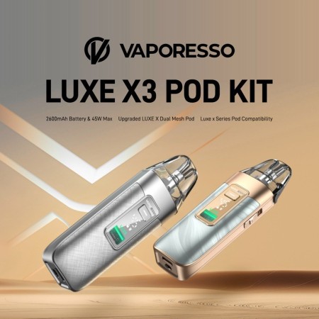Vaporesso - LUXE X3 POD MOD KIT 45W - 2600mah