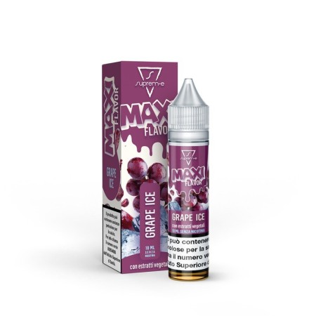 MINI SHOT - Suprem-e - Maxi Flavor - GRAPE ICE - aroma 10+10 in flacone da 20ml