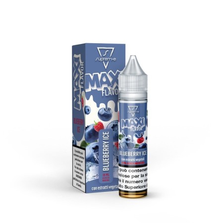 MINI SHOT - Suprem-e - Maxi Flavor - BLUEBERRY ICE - aroma 10+10 in flacone da 20ml