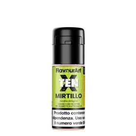 Flavour Art - Ten X - MIRTILLO 20mg/ml - Liquido pronto ai sali di nicotina 10ml