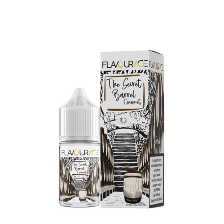 MINI SHOT - Flavourage - Premium - THE SECRET BARREL COCONUT - aroma 10+10 in flacone da 30ml