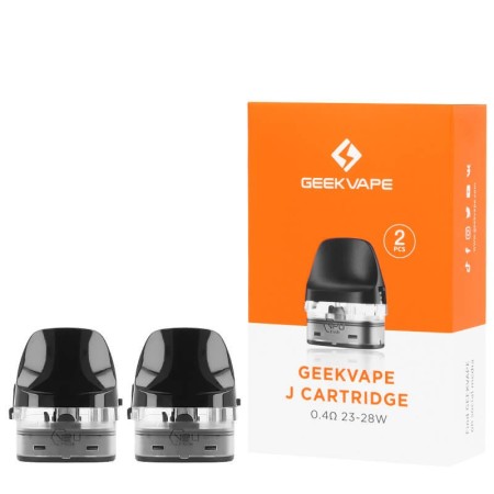 Geekvape - J POD DI RICAMBIO da 0,4ohm 5ml - 2 PEZZI