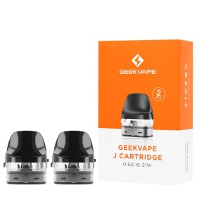 Geekvape - J POD DI RICAMBIO da 0,6ohm 5ml - 2 PEZZI