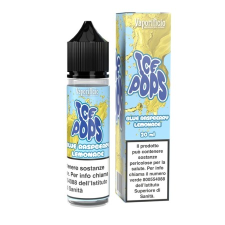 SHOT - Vaporificio - Ice Pops - BLUE RASPBERRY LEMONADE - aroma 20+40 in flacone da 60ml
