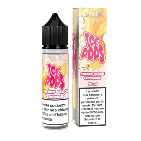 SHOT - Vaporificio - Ice Pops - CHERRY PEACH LEMONADE - aroma 20+40 in flacone da 60ml