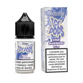 MINI SHOT - Vaporificio - Ice Pops - SOUR BLUEBERRY - aroma 10+10 in flacone da 30ml