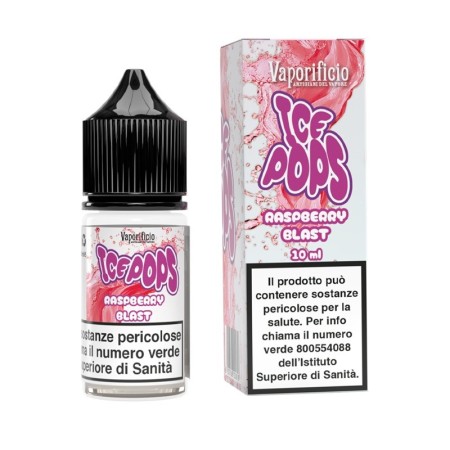 MINI SHOT - Vaporificio - Ice Pops - RASPBERRY BLAST - aroma 10+10 in flacone da 30ml