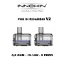 Innokin - Coolfire P60 POD DI RICAMBIO V2 da 0,8 ohm - 2 PEZZI