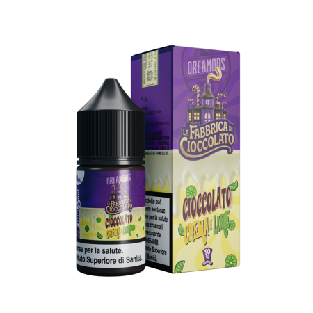 MINI SHOT - Dreamods - La Fabbrica di Cioccolato - CIOCCOLATO CREMA E LIME - aroma 10+10
