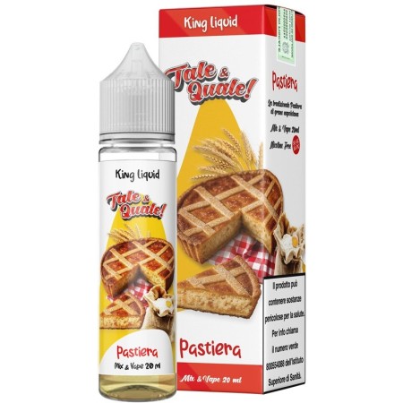 SHOT - King Liquid - Tale & Quale - PASTIERA - aroma 20+40 in flacone da 60ml