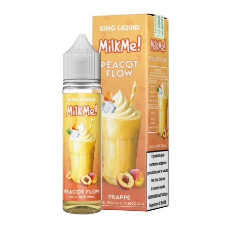 SHOT - King Liquid - Milk Me - PEACOT FLOW - aroma 20+40 in flacone da 60ml