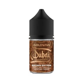 MINI SHOT - Goldwave - Dubai Chocolate  - BROWN EDITION - aroma 10+10 in flacone da 30ml