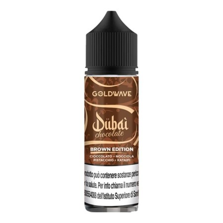 SHOT - Goldwave - Dubai Chocolate - BROWN EDITION - aroma 20+40 in flacone da 60ml