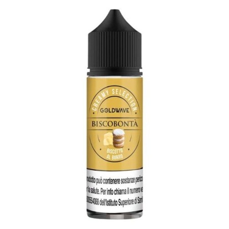 SHOT - Goldwave - Creamy Selection - BISCOBONTA' - aroma 20+40 in flacone da 60ml