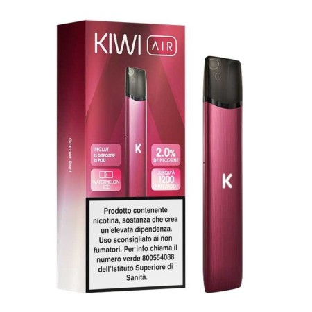 Kiwi Vapor - KIWI AIR STARTER KIT 380mAh  CON POD PRECARICATA 20mg/ml - WATERMELON ICE